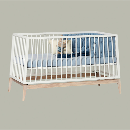 Leander® Otroška postelja Luna™ 140x70 cm White/Oak