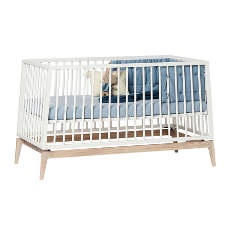 Slika za Leander® Dječji krevetić Luna™ 140x70 cm White/Oak
