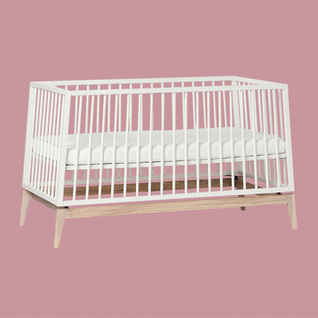 Leander® Otroška postelja Luna™ 140x70 cm White/Oak
