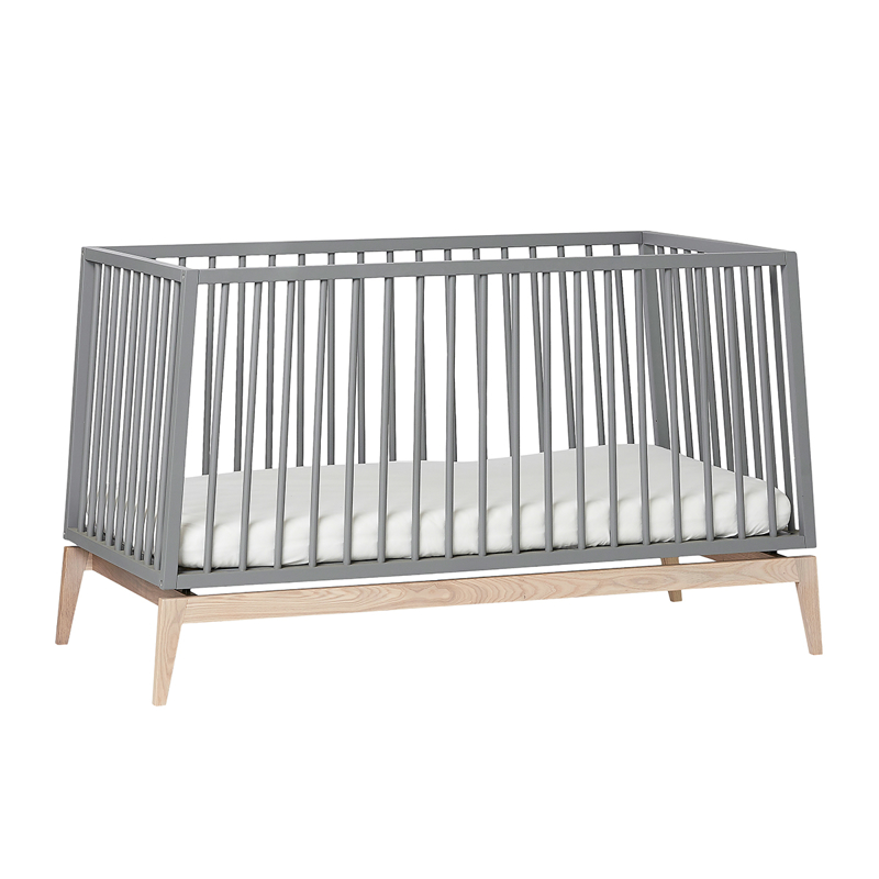 Leander® Otroška postelja Luna™ 140x70 cm Grey/Oak
