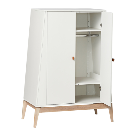 Picture of Leander® Luna™ Wardrobe Small White/Oak