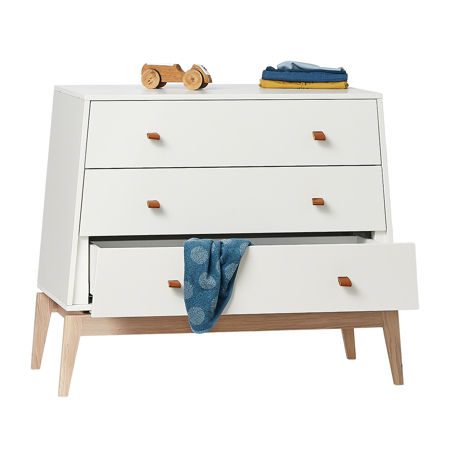 Leander® Predalnik Luna™ White/Oak