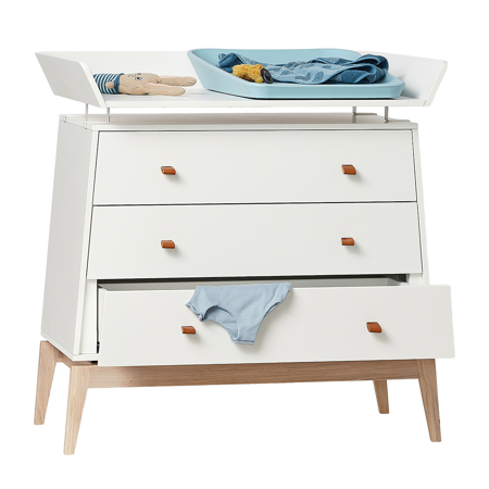 Immagine di Leander® Fasciatoio per cassettiera Luna™ White