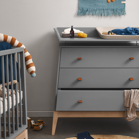 Immagine di Leander® Fasciatoio per cassettiera Luna™ White