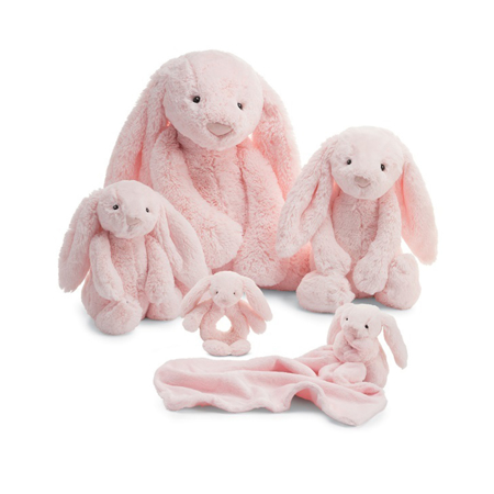 Jellycat® Plišasti zajček Bashful Pink Medium 31cm