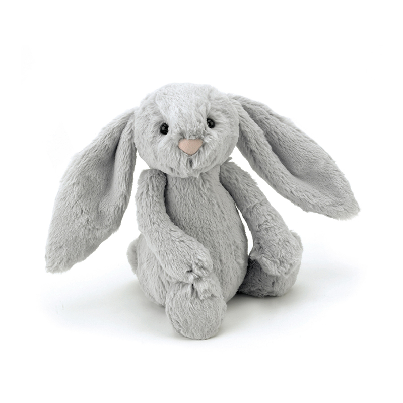 Slika za Jellycat® Plišani zec Bashful Silver Medium 31cm 