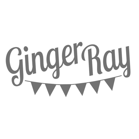 Ginger Ray® Papirnati krožniki Happy Birthday 8 kosov