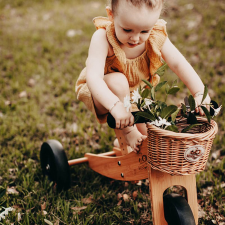 Kinderfeets® Pletena košara za poganjalec