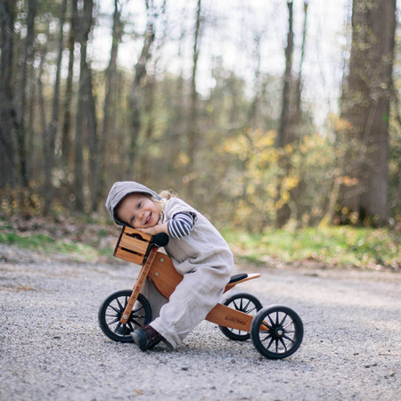 Slika za Kinderfeets® 2 u 1 Tricikl i bicikl bez pedala Tiny Tot Bamboo