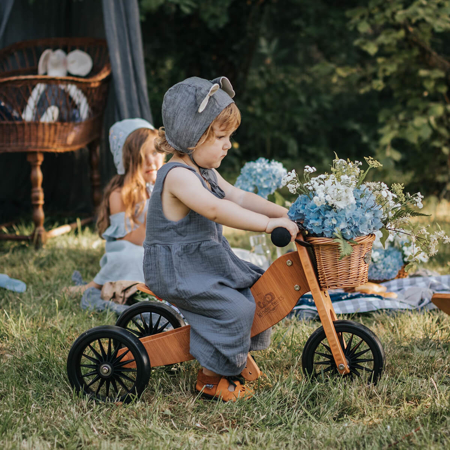 Slika za Kinderfeets® 2 u 1 Tricikl i bicikl bez pedala Tiny Tot Bamboo