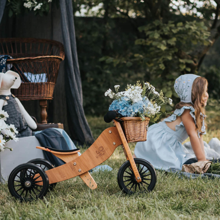 Slika za Kinderfeets® 2 u 1 Tricikl i bicikl bez pedala Tiny Tot Bamboo