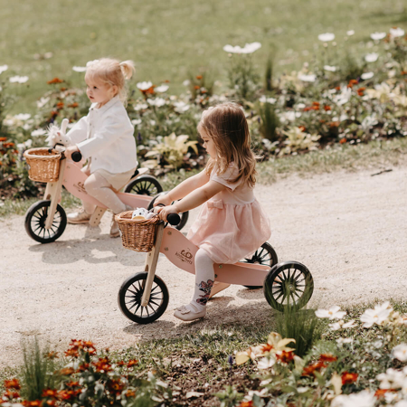Picture of Kinderfeets® Balance Bike Tiny Tot Plus 2in1 Rose