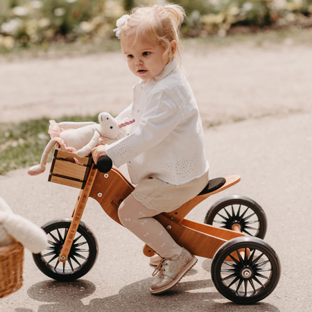Slika za Kinderfeets®  2u1 Tricikl i bicikl bez pedala  Tiny Tot Plus Bamboo 