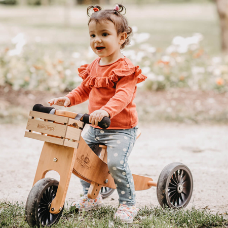 Slika za Kinderfeets®  2u1 Tricikl i bicikl bez pedala  Tiny Tot Plus Bamboo 