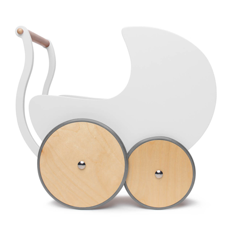 Slika Kinderfeets® Lesen voziček za lutke in urjenje hoje White