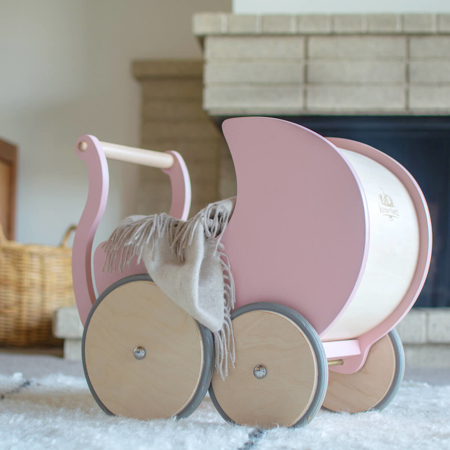 Kinderfeets® Lesen voziček za lutke in urjenje hoje Rose