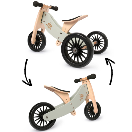 Slika za Kinderfeets® 2u1 Tricikl i bicikl bez pedala Tiny Tot Plus Silver Sage
