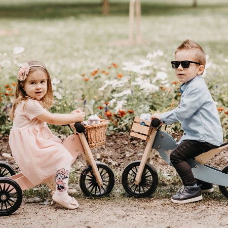 Slika za Kinderfeets® 2u1 Tricikl i bicikl bez pedala Tiny Tot Plus Silver Sage
