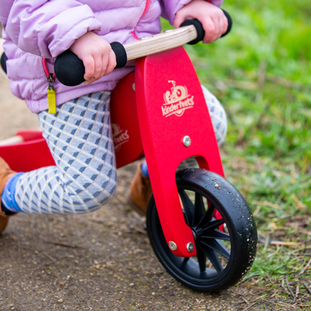 Slika za Kinderfeets® 2u1 Tricikl i bicikl bez pedala Tiny Tot Cherry Red
