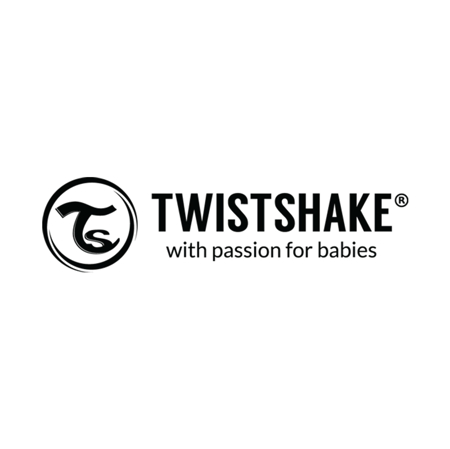 Twistshake® Dva slinčka Pastel Blue&Green (4+m)