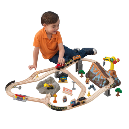KidKraft® Igralni set z železnico Construction Train