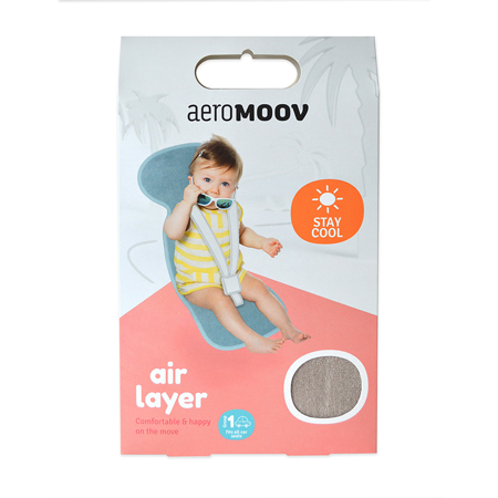 AeroMoov® Zračna podloga za avtosedež Skupina 1 (0-18 kg) Sand