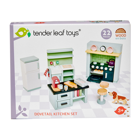 Tender Leaf Toys® Kuhinja za lutke Dolls House Kitchen Furniture
