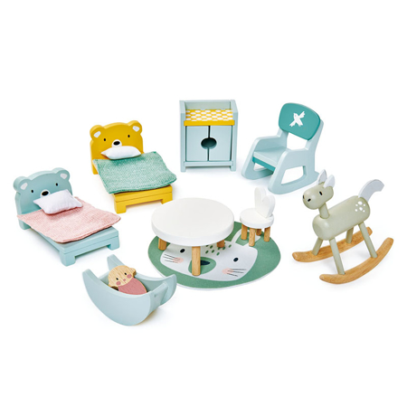 Slika Tender Leaf Toys® Otroška soba za lutke
