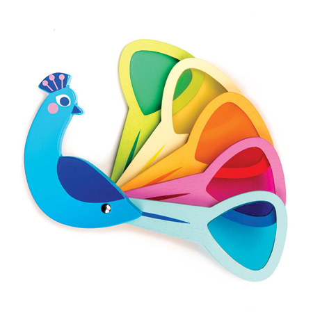 Slika Tender Leaf Toys® Pav Peacock Colors
