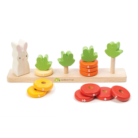 Tender Leaf Toys® Aktivnostna igrača Korenje Counting Carrots