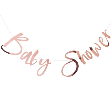 Ginger Ray® Viseči napis Rose Gold Baby Shower