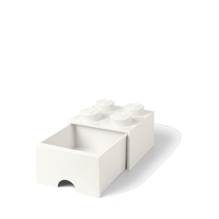 Slika Lego® Škatla za shranjevanje s predali 4 White