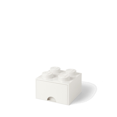 Lego® Škatla za shranjevanje s predali 4 White