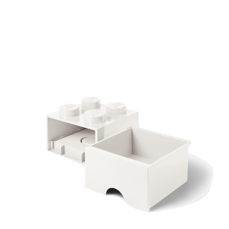 Lego® Škatla za shranjevanje s predali 4 White