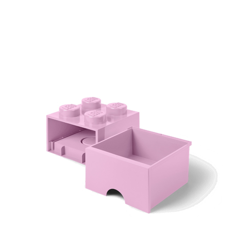 Lego® Škatla za shranjevanje s predali 4 Light Purple