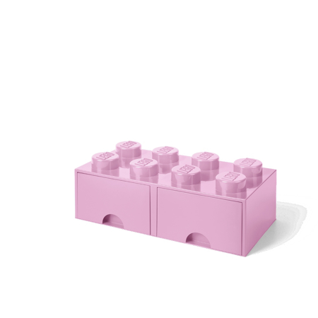 Lego® Škatla za shranjevanje s predali 8 Light Purple