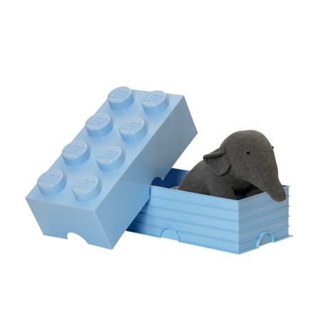 Lego® Škatla za shranjevanje 8 Light Royal Blue