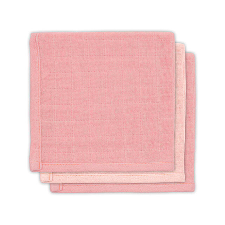 Slika Jollein® Krpice za umivanje 3x Pale Pink 31x31