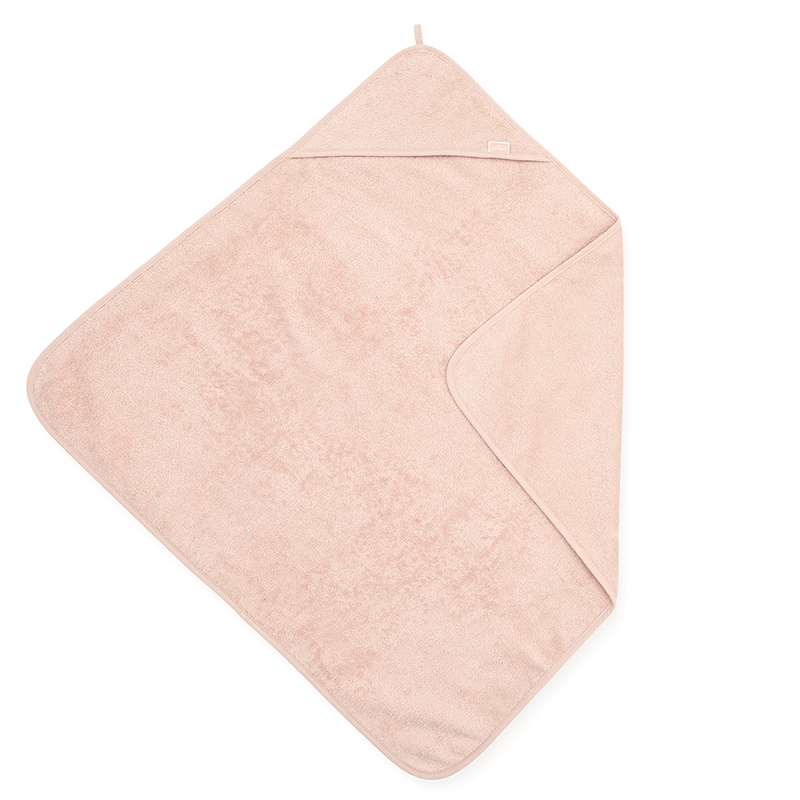 Jollein® Brisača s kapuco Pale Pink 75x75