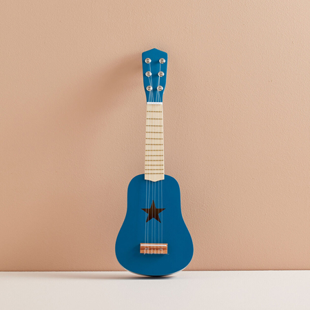 Kids Concept® Lesena kitara Blue