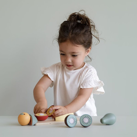 Picture of Little Dutch® Wooden cutting fruits