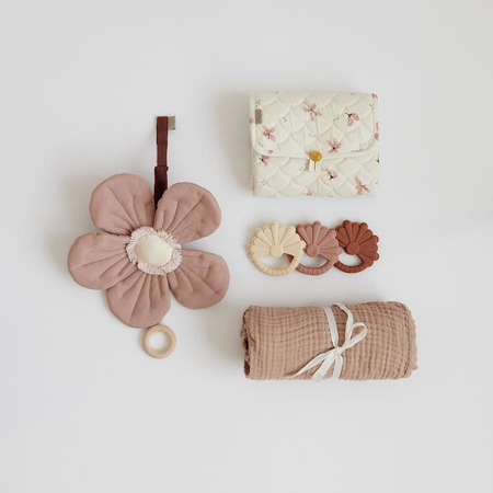 Picture of CamCam® Quilted Changing Mat Windflower Creme
