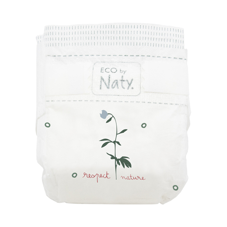 Eco by Naty® Ekološke plenice Newborn 0 (1-4,5 kg) 25 kosov