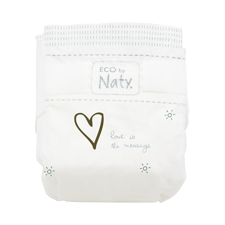 Eco by Naty® Ekološke plenice 2 (3-6 kg) 33 kosov