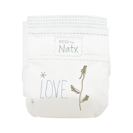 Eco by Naty® Ekološke plenice 2 (3-6 kg) 33 kosov