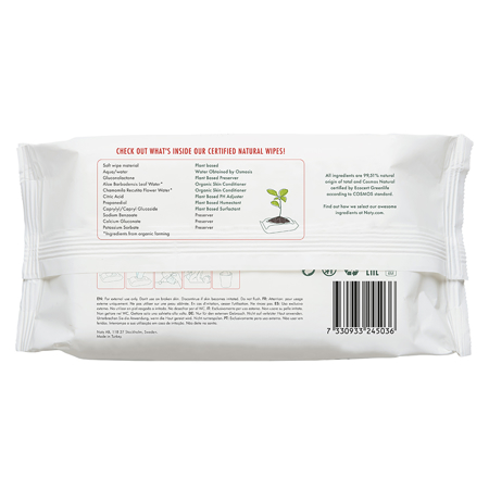Picture of Eco by Naty® Wipes Aloe 56 pcs.