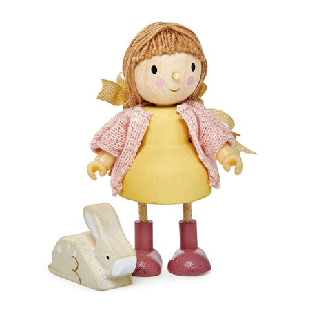Slika Tender Leaf Toys® Amy in njen zajček