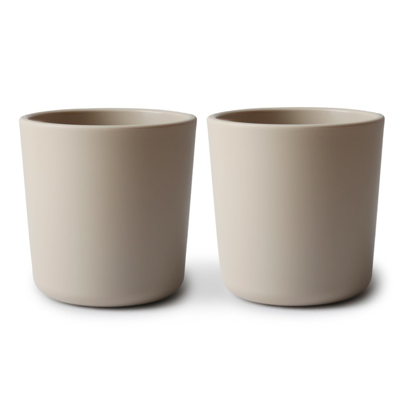 Immagine di Mushie® Set di due bicchieri Vanilla