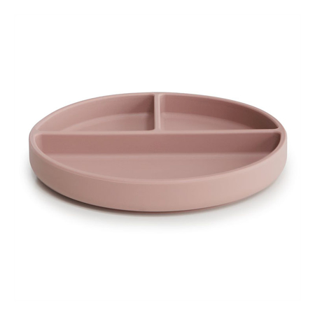  Mushie® Silikonski dijeljeni tanjurić Blush  