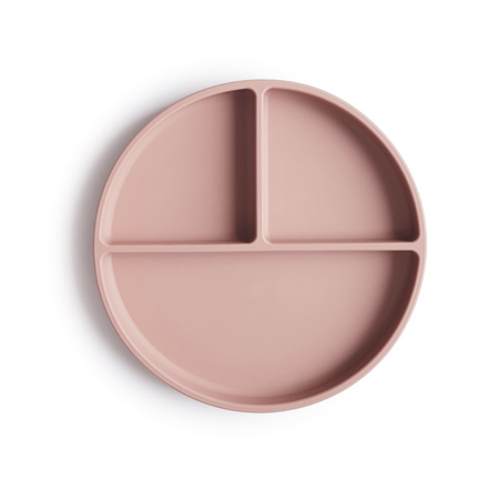 Slika za  Mushie® Silikonski dijeljeni tanjurić Blush  